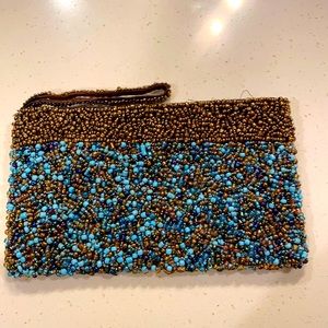 Beaded evening bag